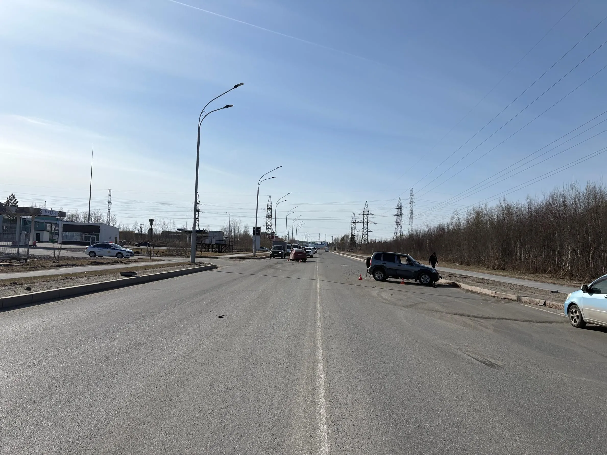 В Нижневартовске пенсионер спровоцировал аварию с тремя пострадавшими