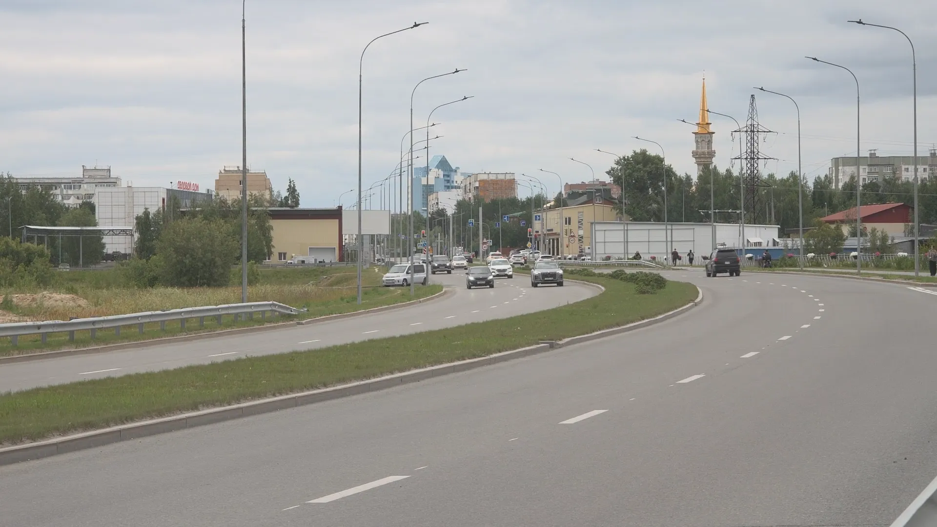 Дорога на Никольской в Сургуте больше не должна проваливаться