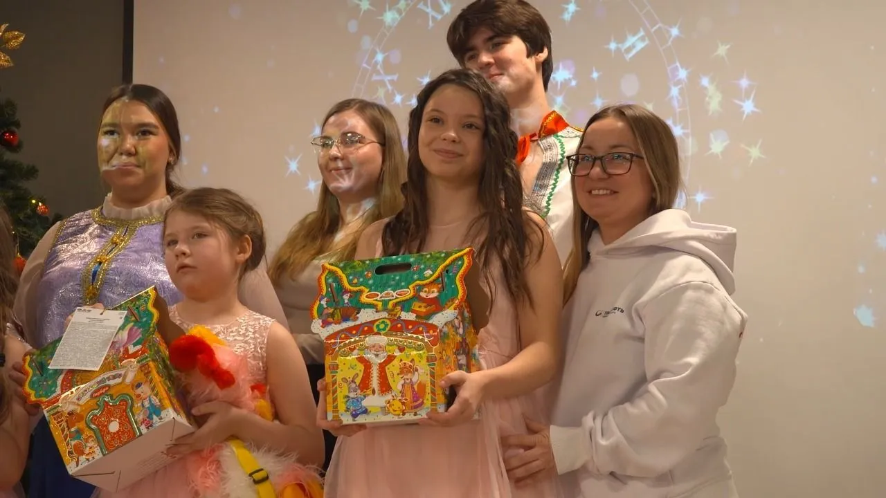 Как благотворительный фонд «Траектория Надежды» поздравил подопечных с Новым годом