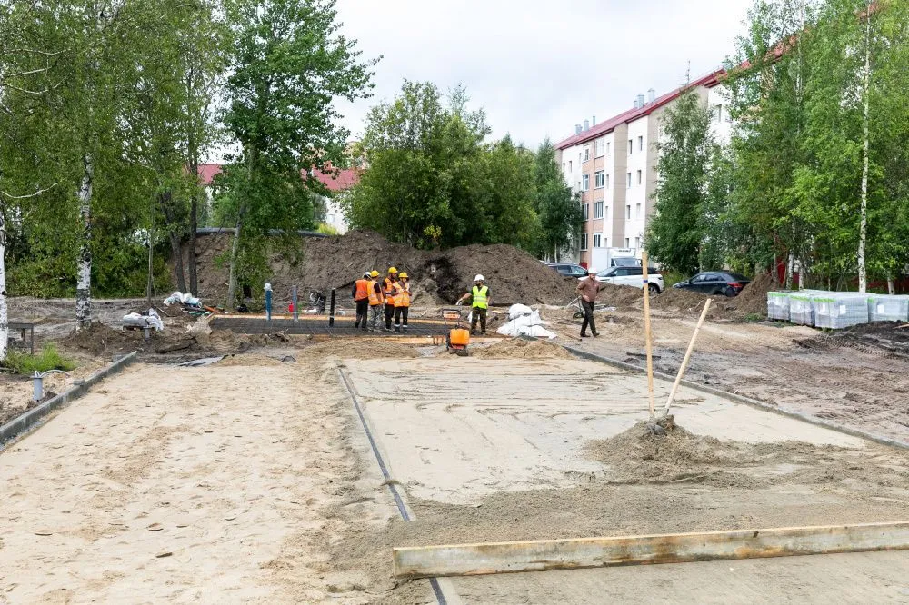 В Солнечном обустраивают арт-сквер