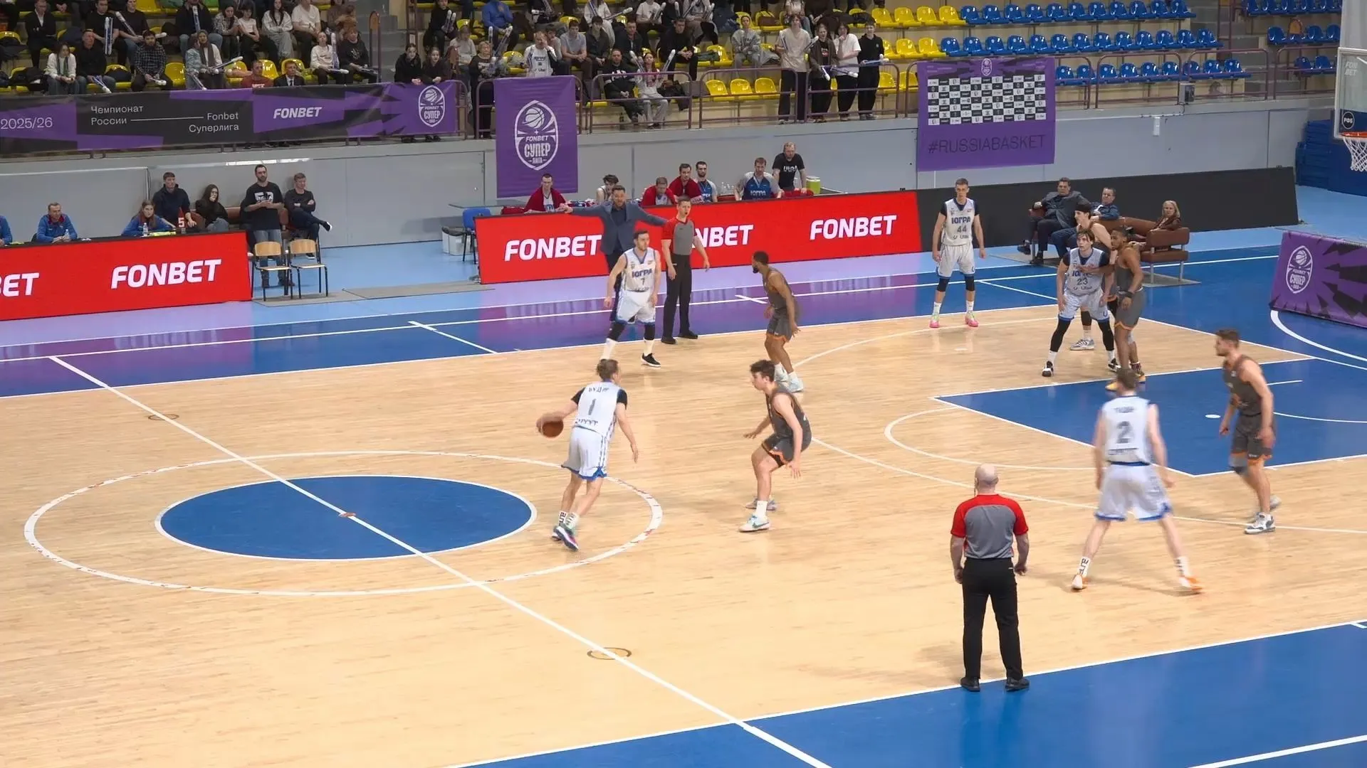 Баскетбольный клуб «Югра» завершил гонку за медали российской Суперлиги