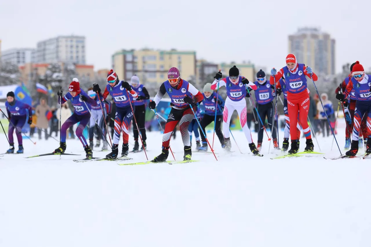 В Сургуте 14 февраля перекроют дорогу для проведения «Лыжни России»