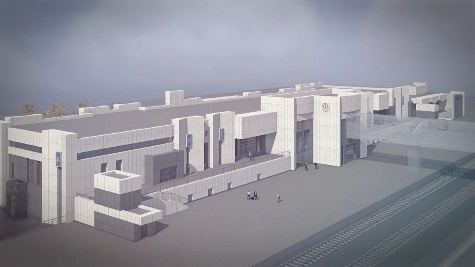 Железнодорожный вокзал в Сургуте достроят в 2028 году