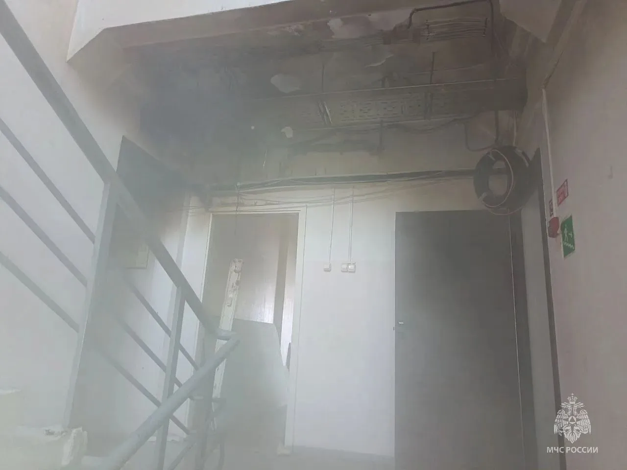 В Сургуте горела поликлиника