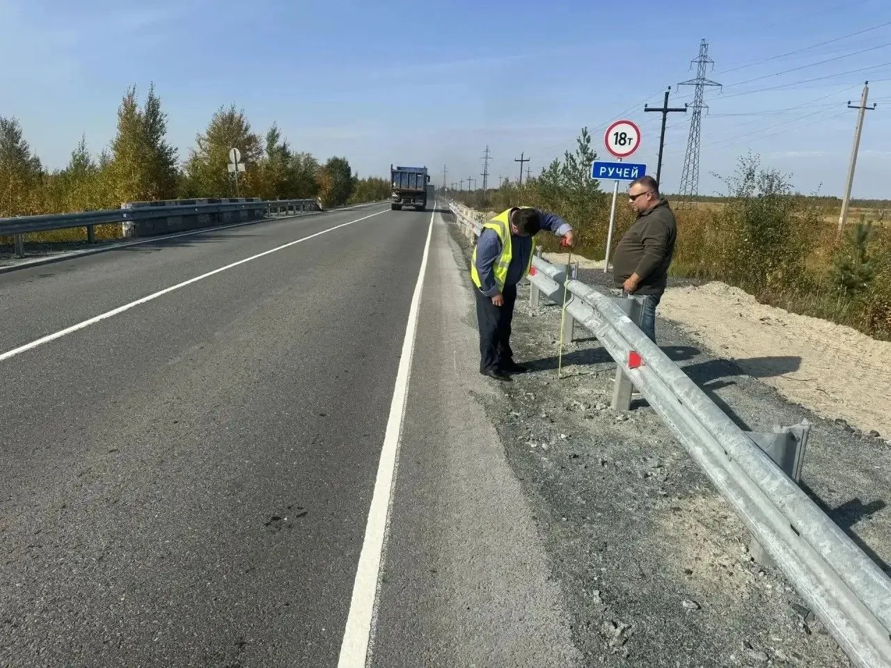 В Югре завершили второй этап ремонта дороги от Когалымского месторождения