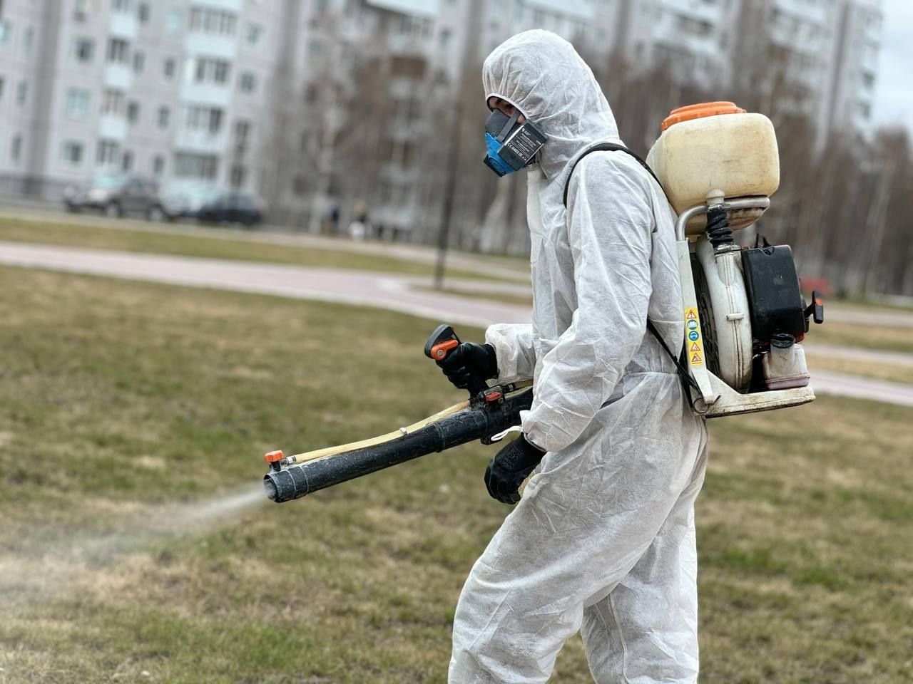 В Сургуте начали обрабатывать территории от клещей