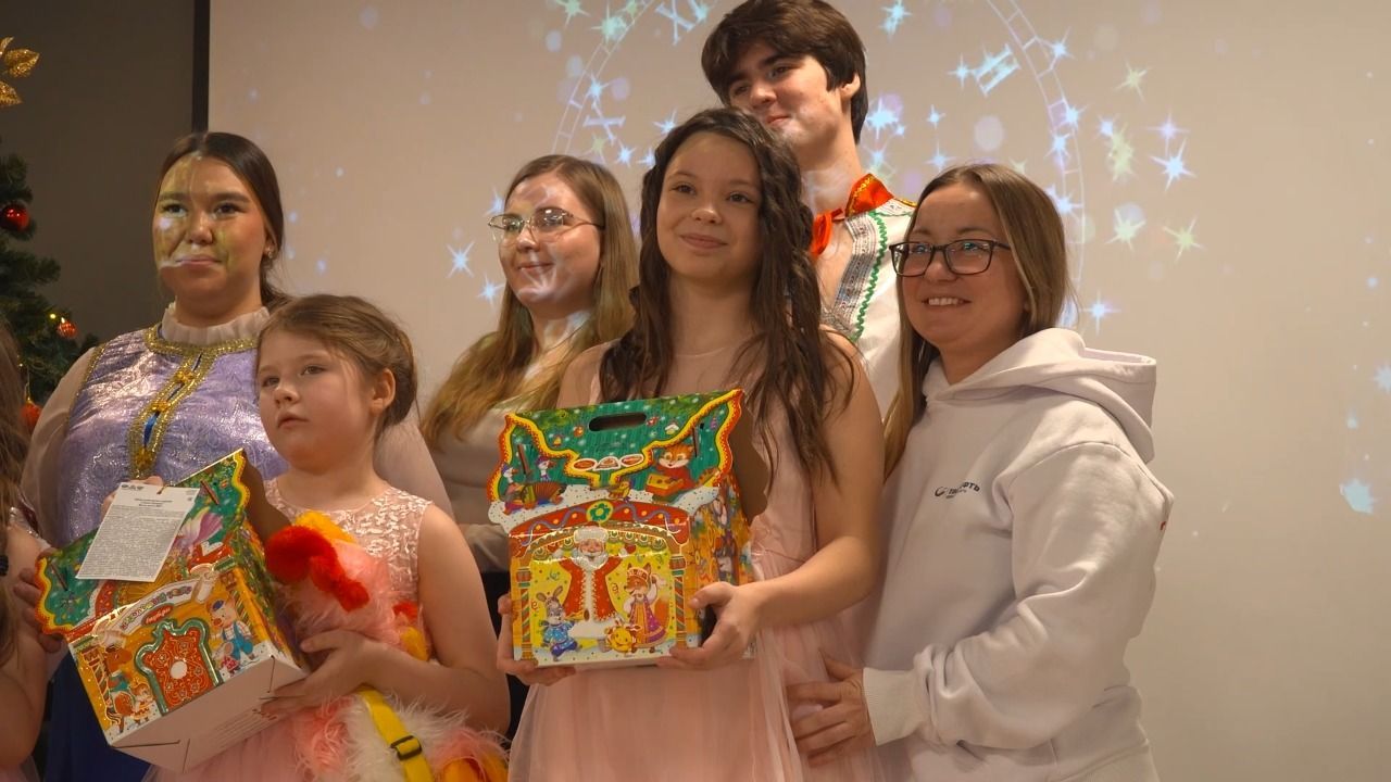 Как благотворительный фонд «Траектория Надежды» поздравил подопечных с Новым годом