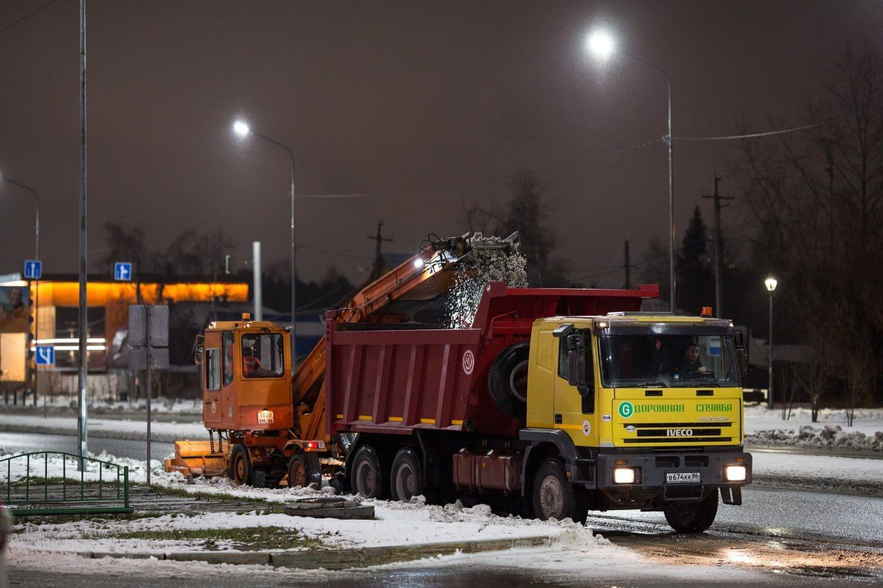 Все снежные полигоны Сургута принимают осадки